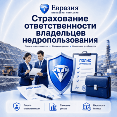 Страхование ответственности владельцев недропользования